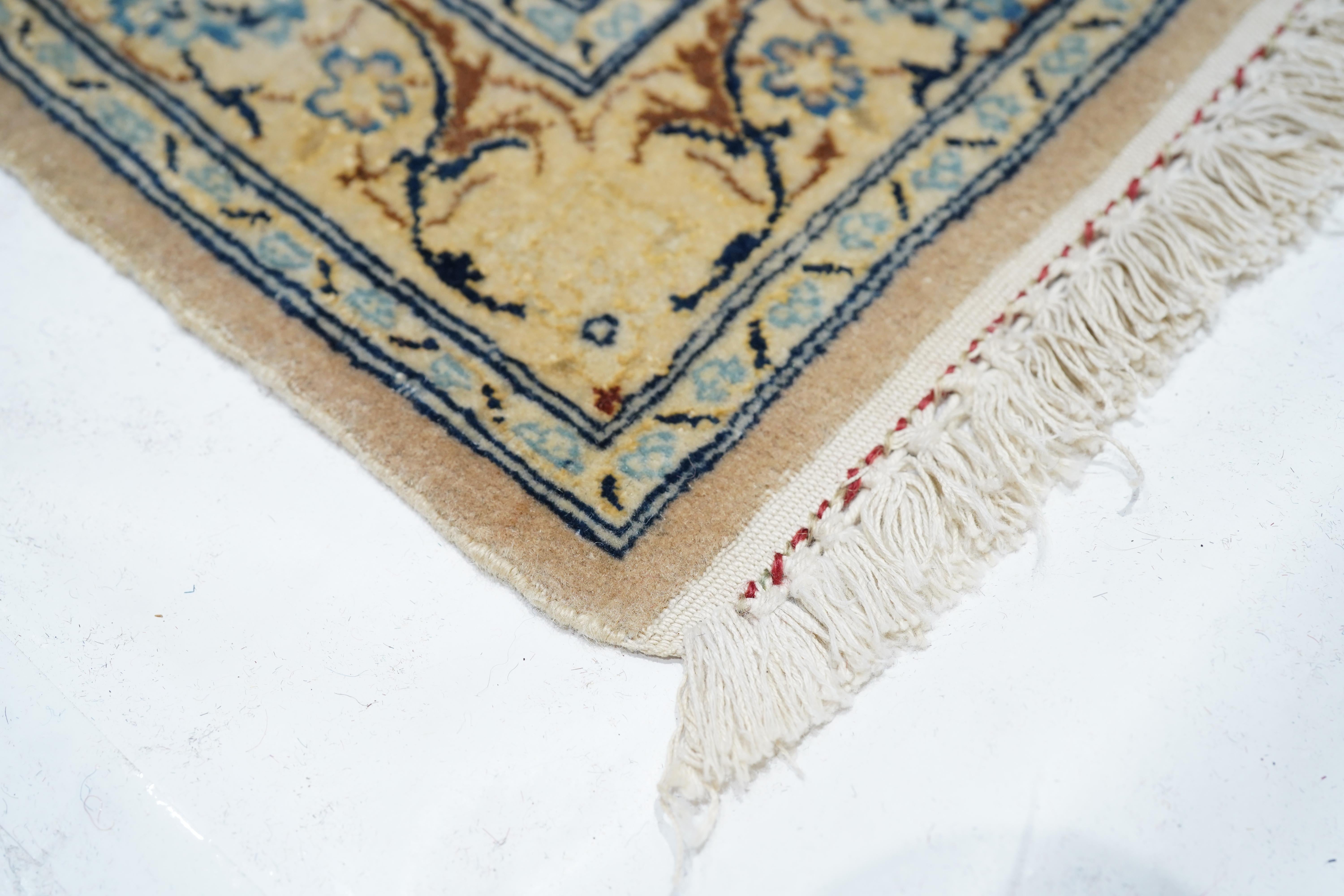 Persiano Tappeto vintage Nain Habibian 5'5'' x 8'3'' in vendita