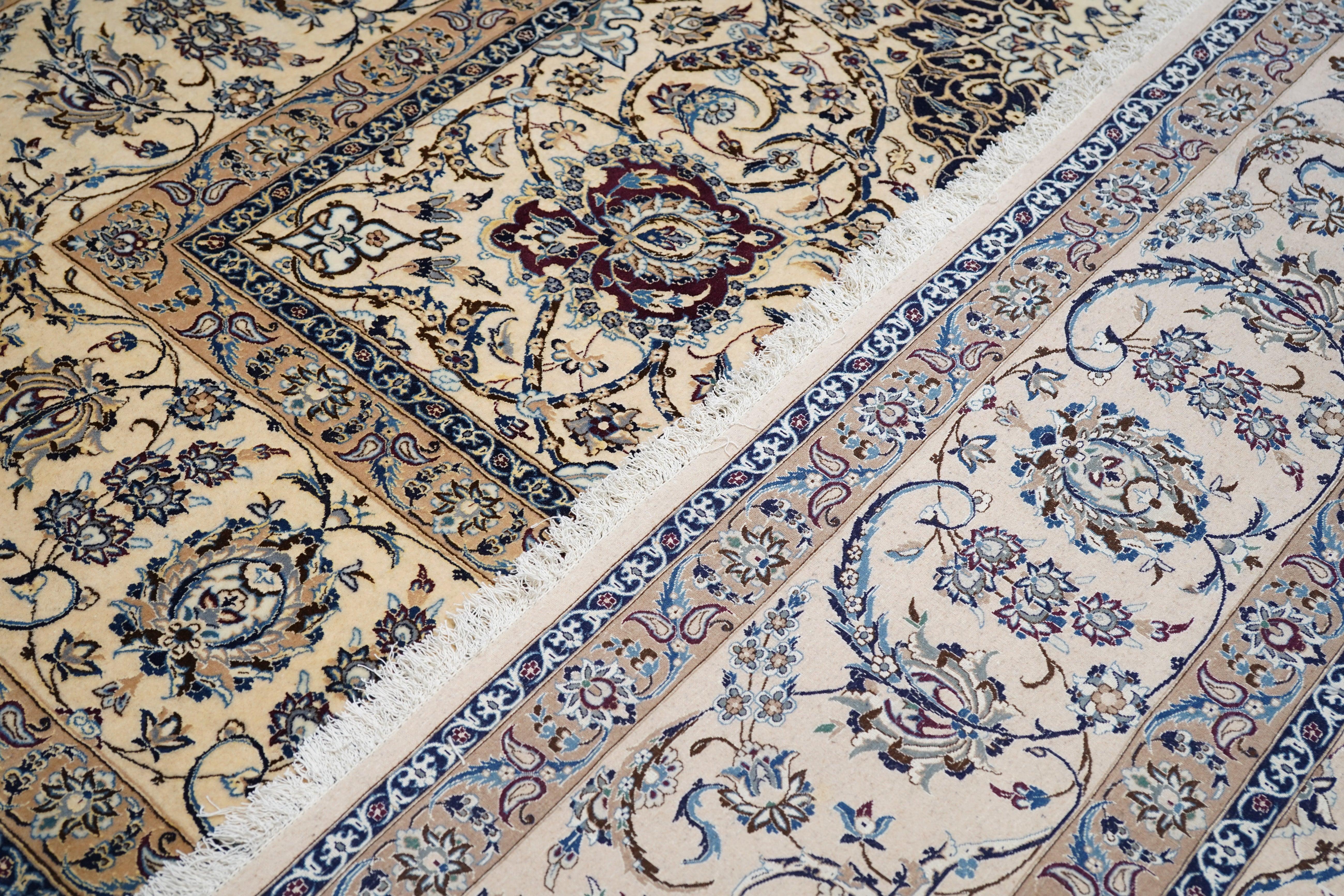 Vintage Nain-Teppich 12'9'' x 19'10'' im Angebot 5