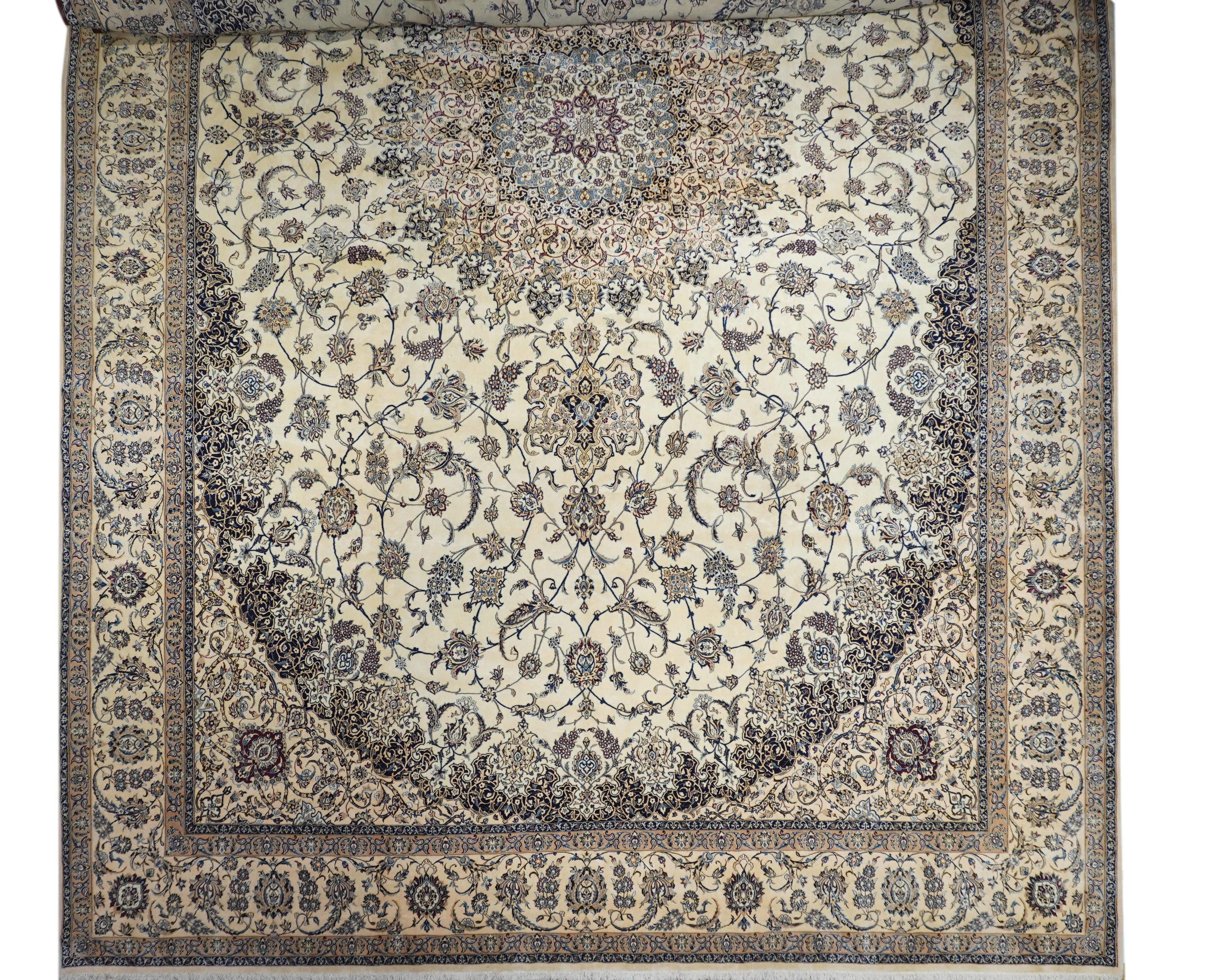 Vintage Nain Teppich 12'9'' x 19'10''.