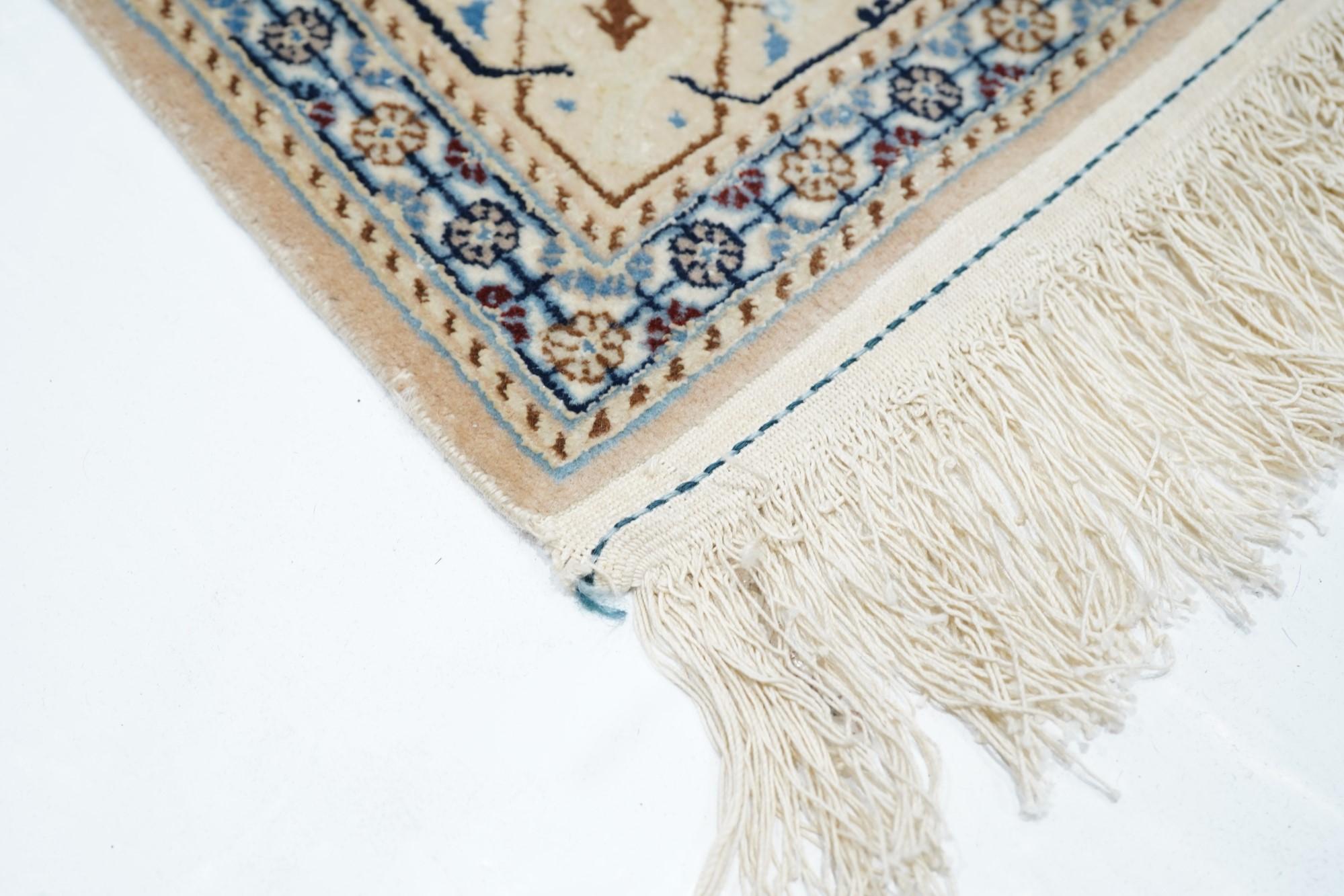 Mid-20th Century Vintage Nain Rug For Sale