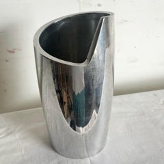 Vintage Nambe Sculpted Wine Bottle Chiller