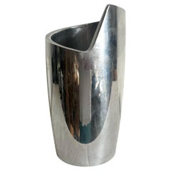 Vintage Nambe Sculpted Wine Bottle Chiller