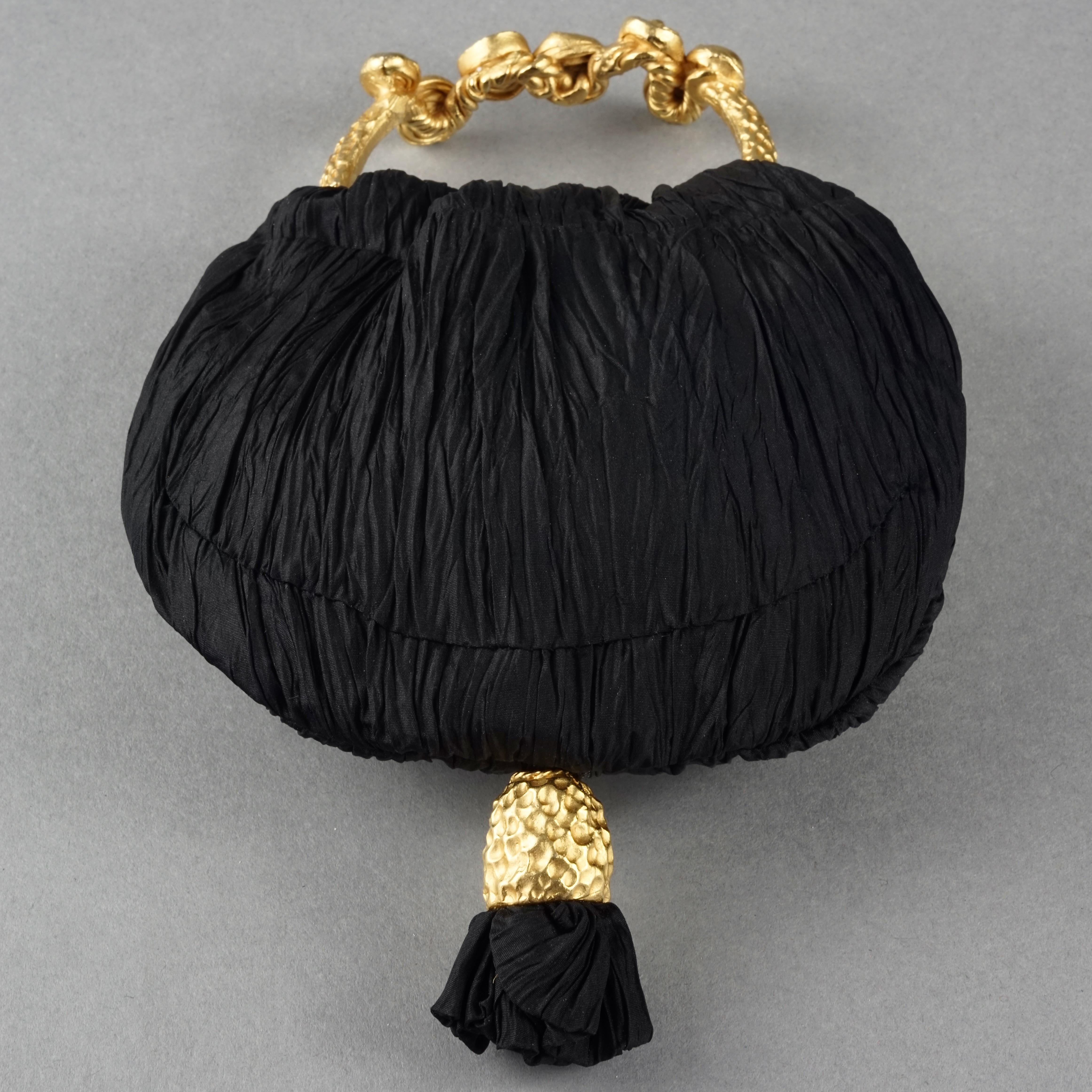 De las mujeres Bolso Vintage NANCY BACICH Plisado Estilizado Pulsera