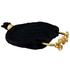 Bolso Vintage NANCY BACICH Plisado Estilizado Pulsera