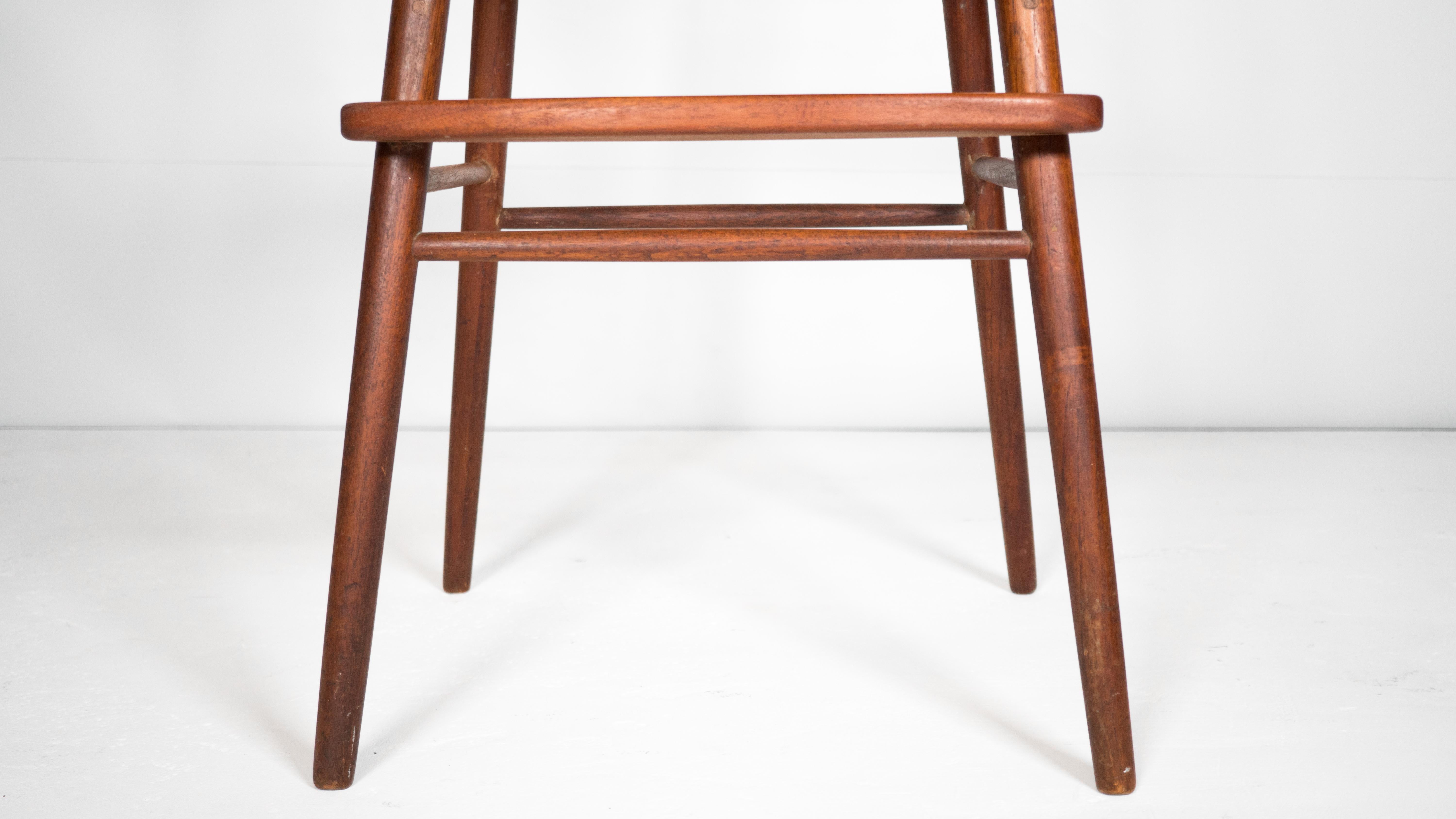 Mid-20th Century Vintage Nanna Ditzel 'Model 115' Teak Child’s High Chair For Sale