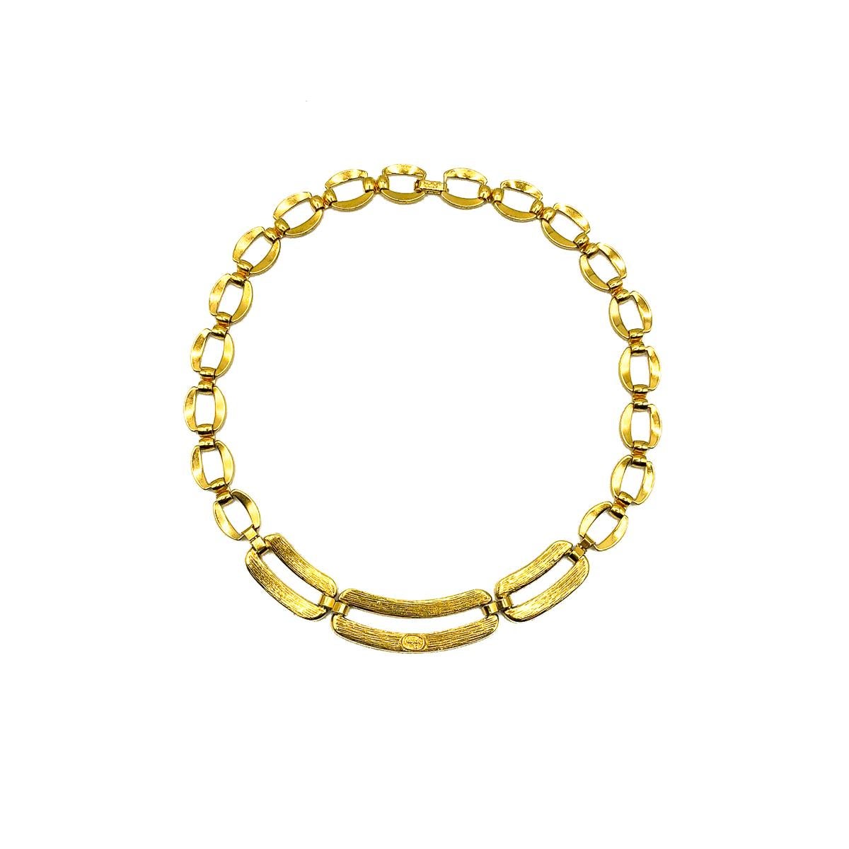vintage napier gold necklace