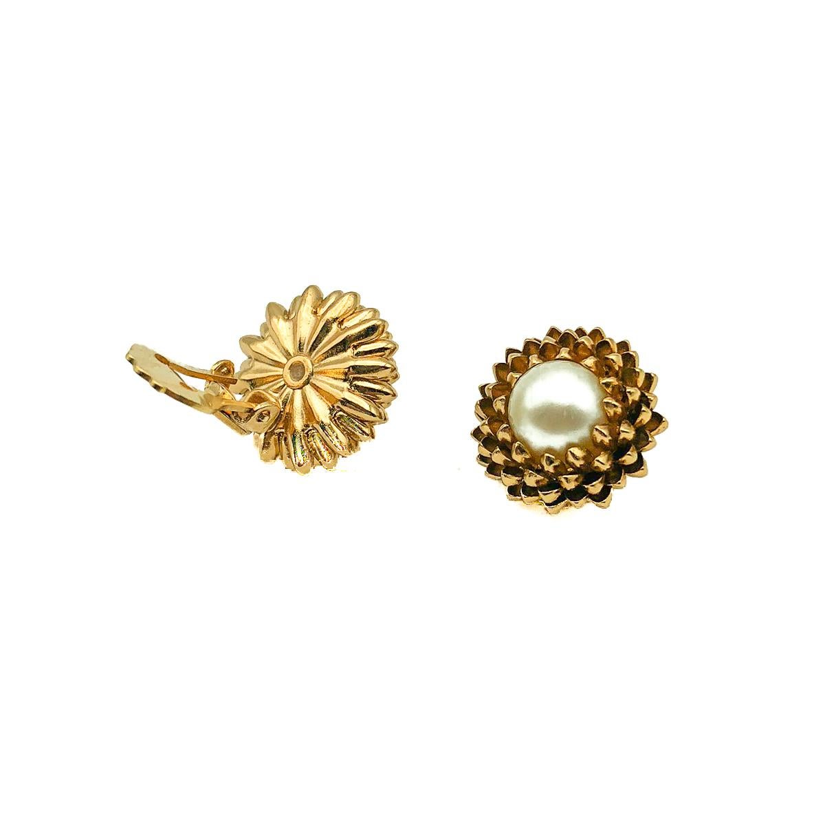 napier gold earrings