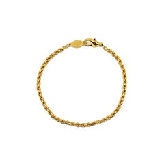 Vintage Napier Rope Style Chain Bracelet 1980s