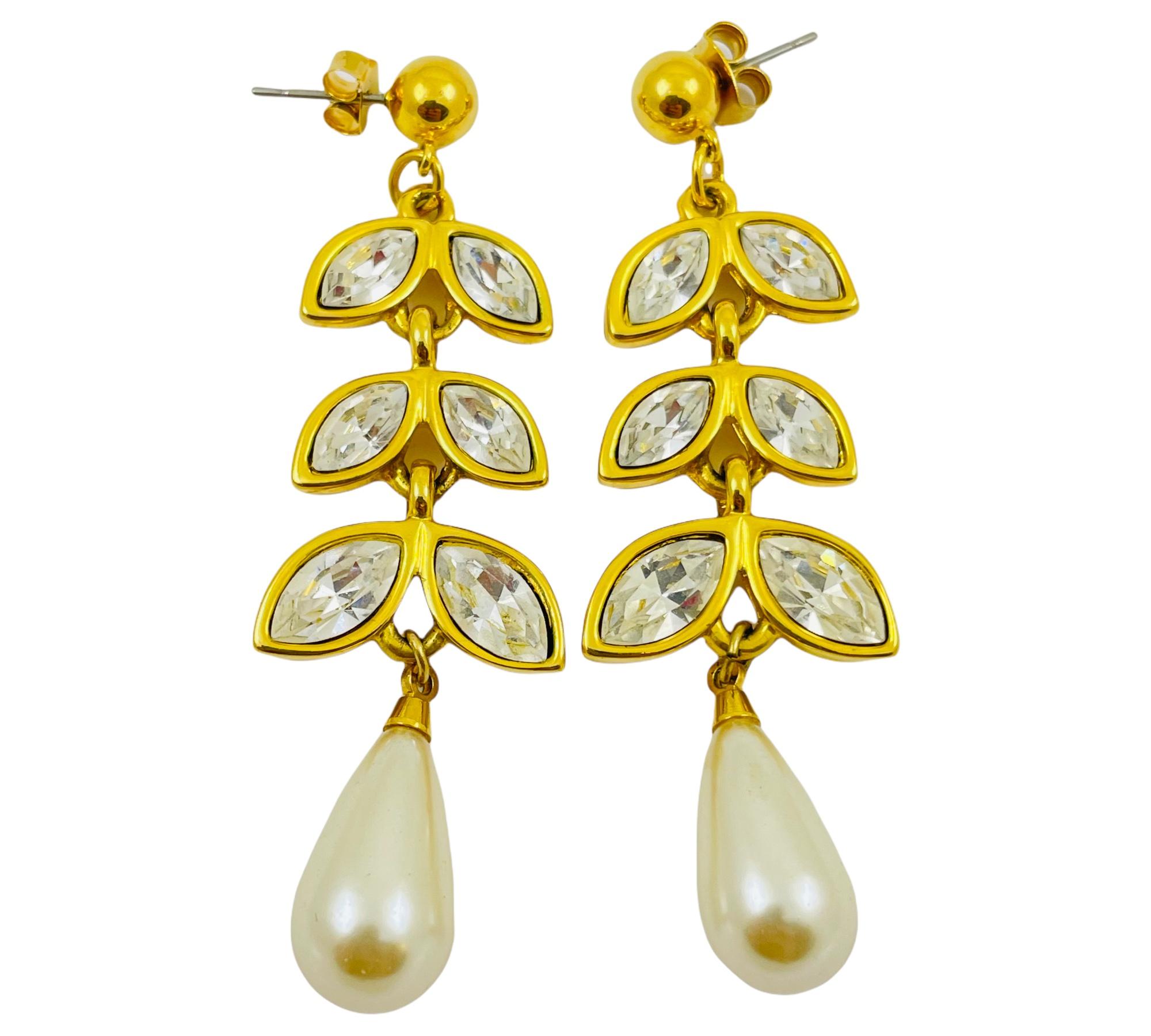 vintage napier earrings