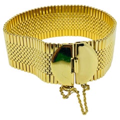 Vintage NAPIER signed plated designer bracelet