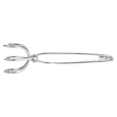 Vintage Napier Sterling Silver Ice Cube Tongs