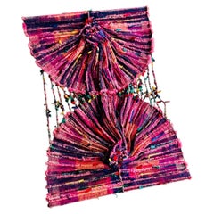 Collection Vintage Narda : tapisserie murale philippine en fibres tissées à la main