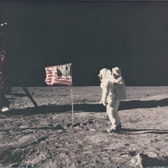 Vintage NASA Photograph of the Apollo 11 Moon Landing
