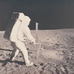 Vintage NASA Photograph of the Apollo 11 Moon Landing