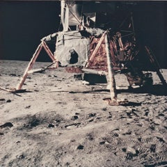 Vintage NASA Photograph of the Apollo 11 Moon Landing