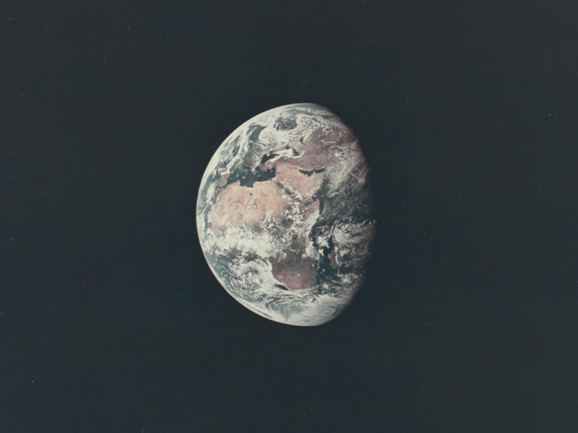 American Vintage NASA Photograph of the Apollo 11 Moon Landing