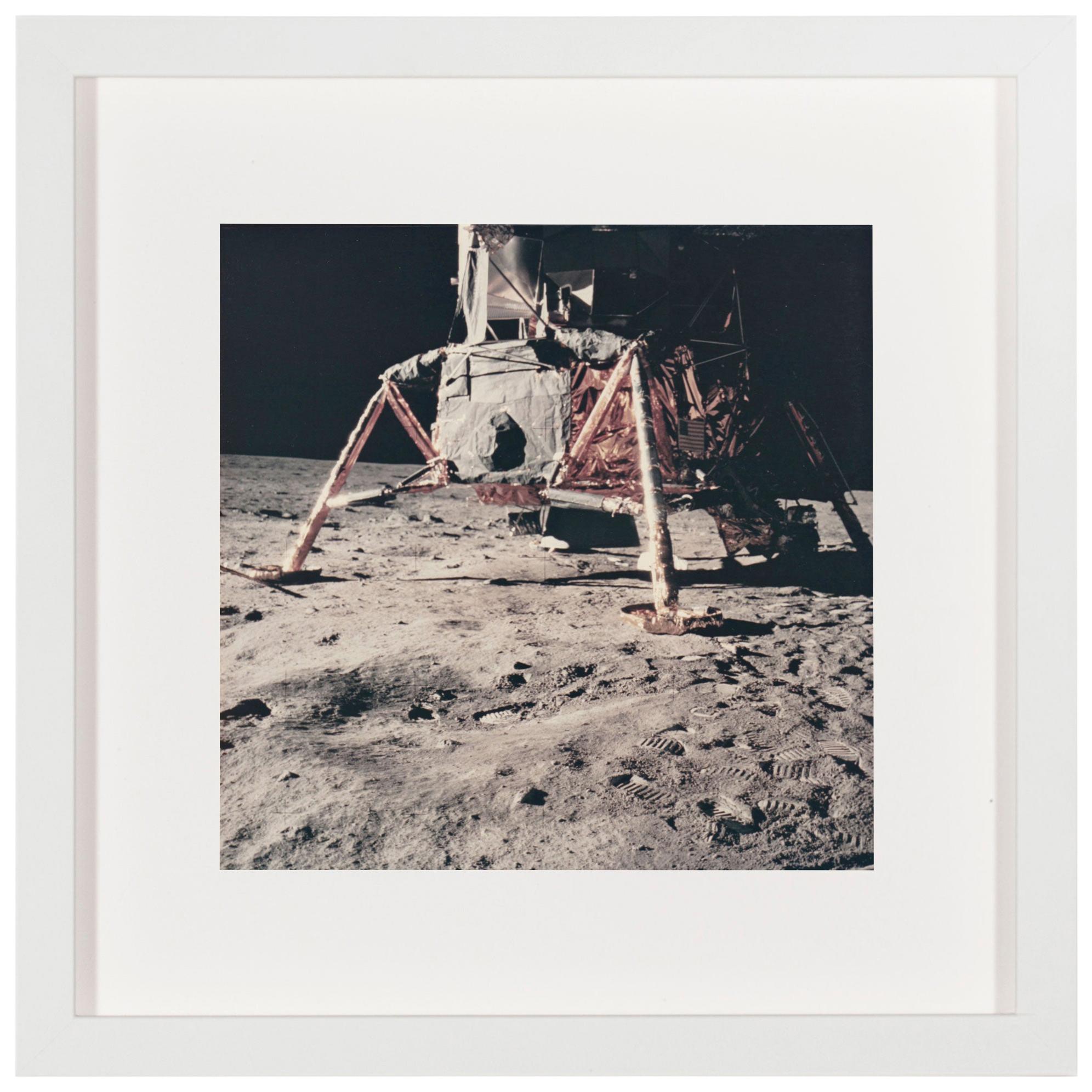 Vintage NASA-Foto der Apollo 11 Mondlandung