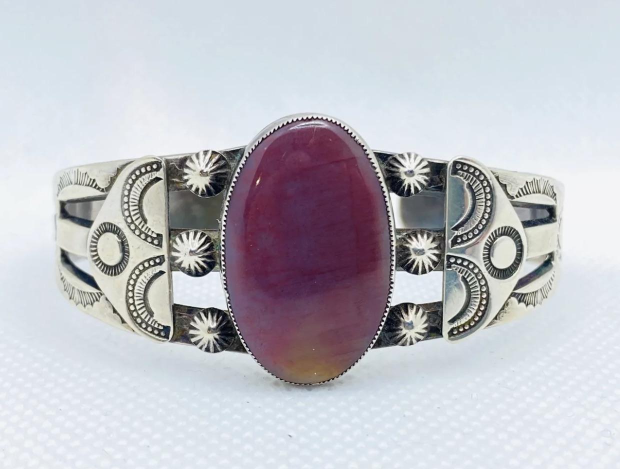 purple stone in native american jewelry