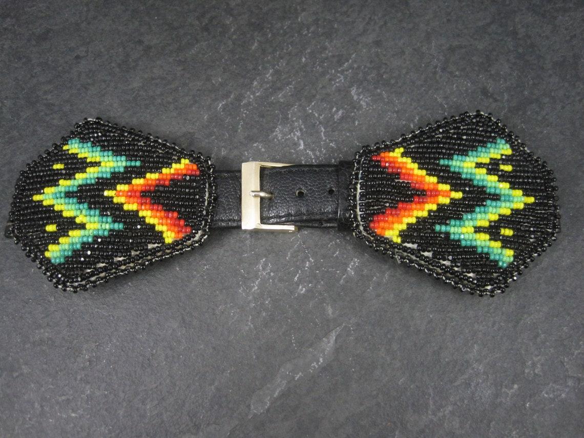 Nativo americano I. Douglas, cinturino per orologi con perline dei nativi americani d'epoca in vendita