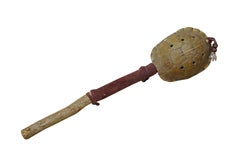 Vintage Native American Ceremonial Dance Regalia Turtle Shell Rattle Instrument
