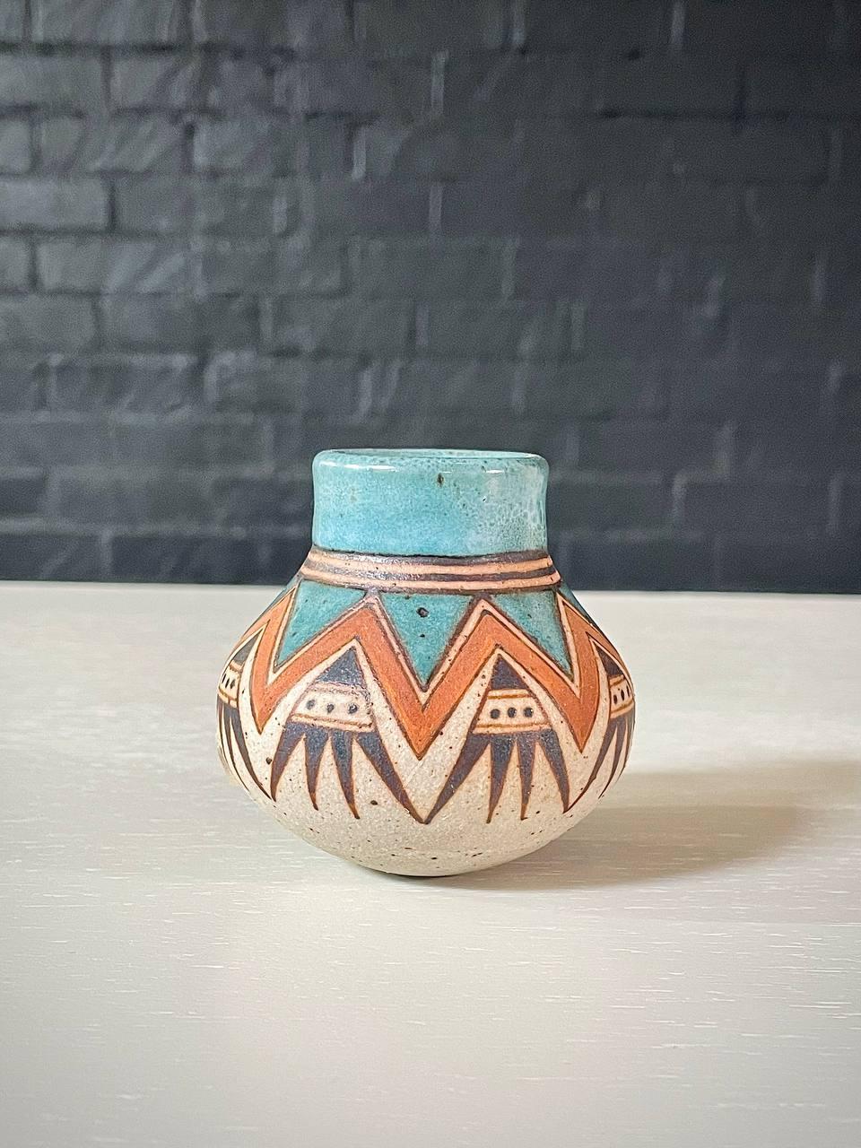 Ceramica Scultura in ceramica vintage di Terry Slonaker 