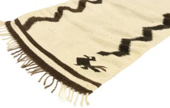 Vintage Zapotec Carpet, Contemporary Santa Fe Meets Organic Modern