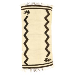 Vintage Zapotec Rug, Contemporary Santa Fe Meets Organic Modern