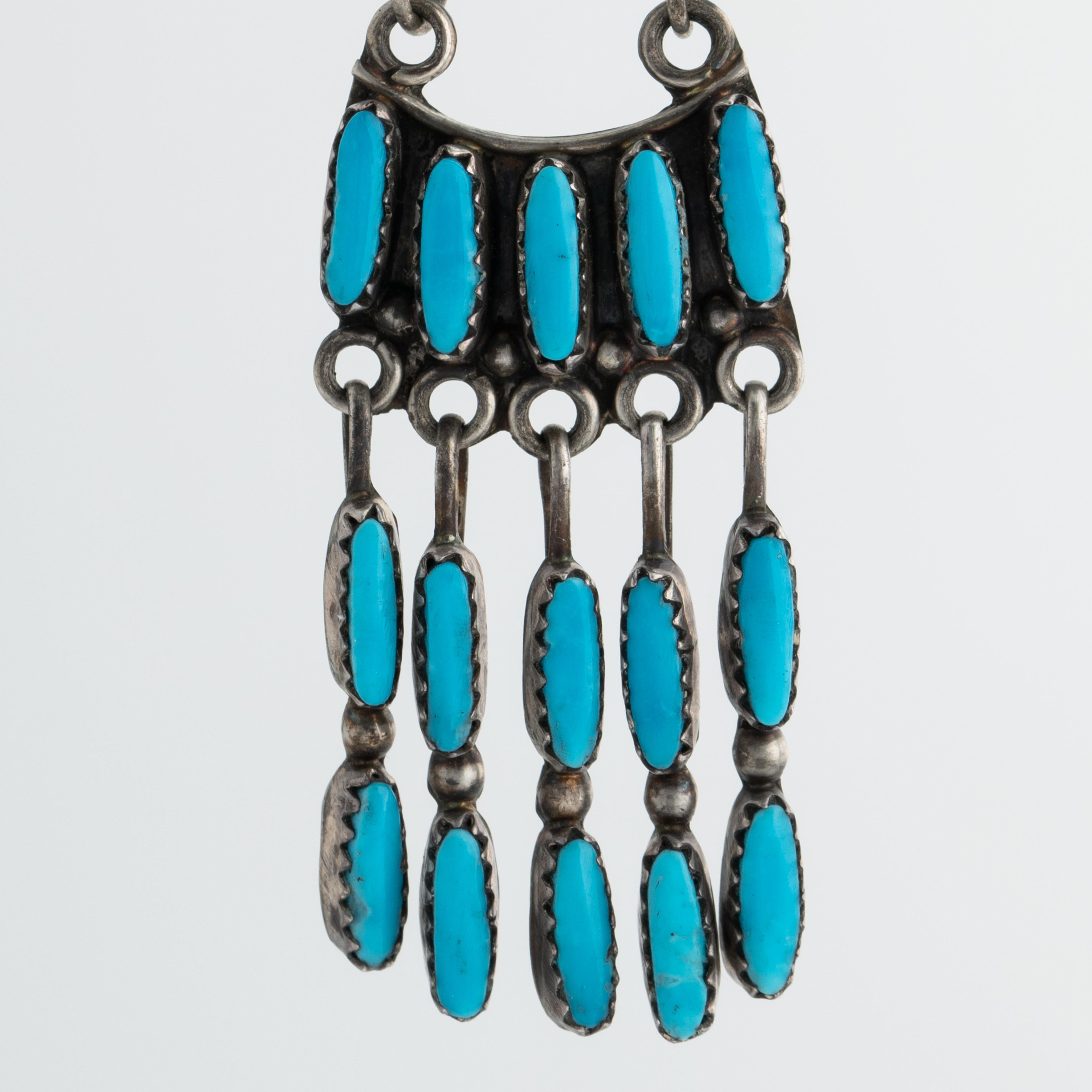 vintage native american earrings