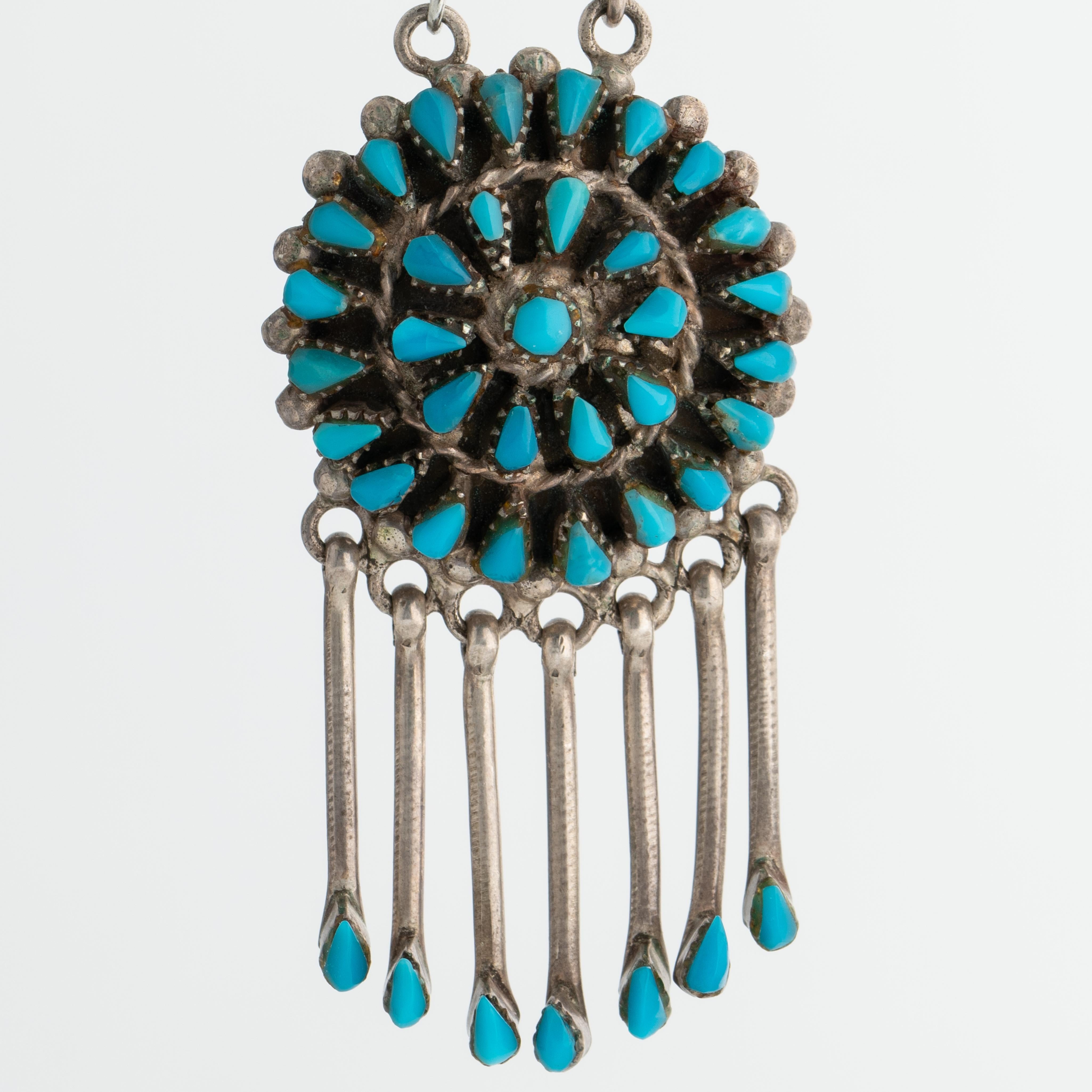 vintage native american earrings
