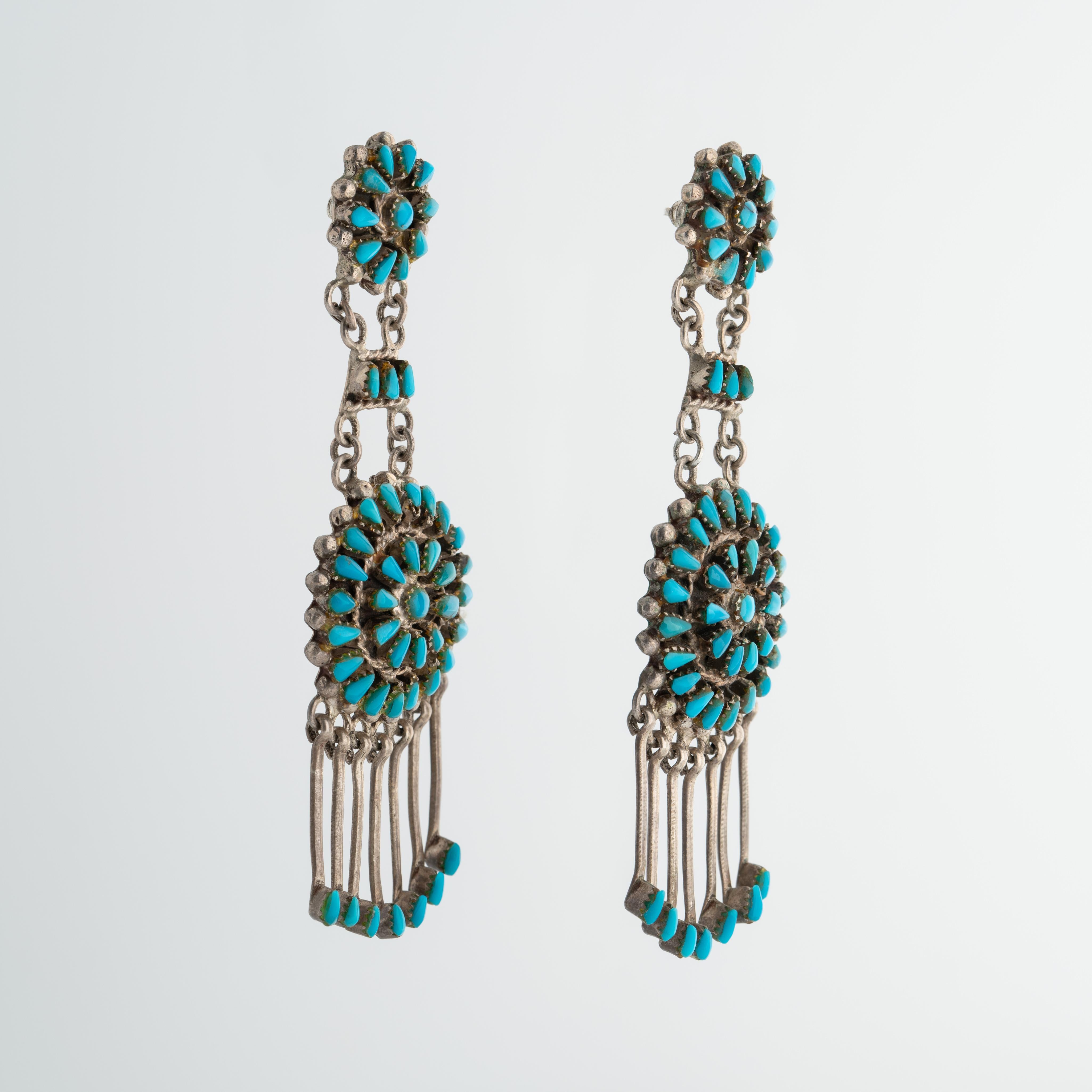 vintage zuni earrings