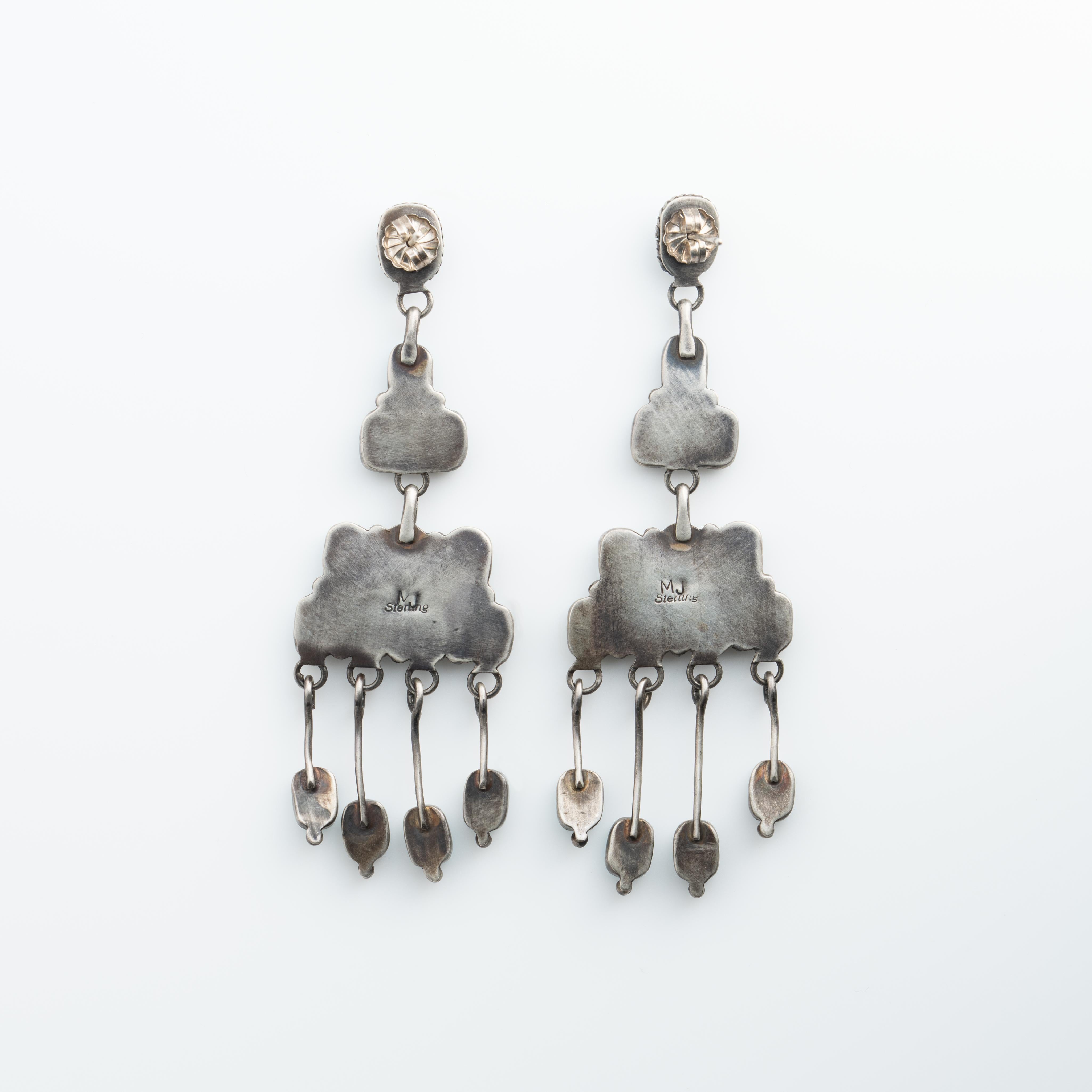 zuni turquoise earrings