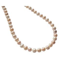 Vintage Natural Freshwater Pearl Necklace