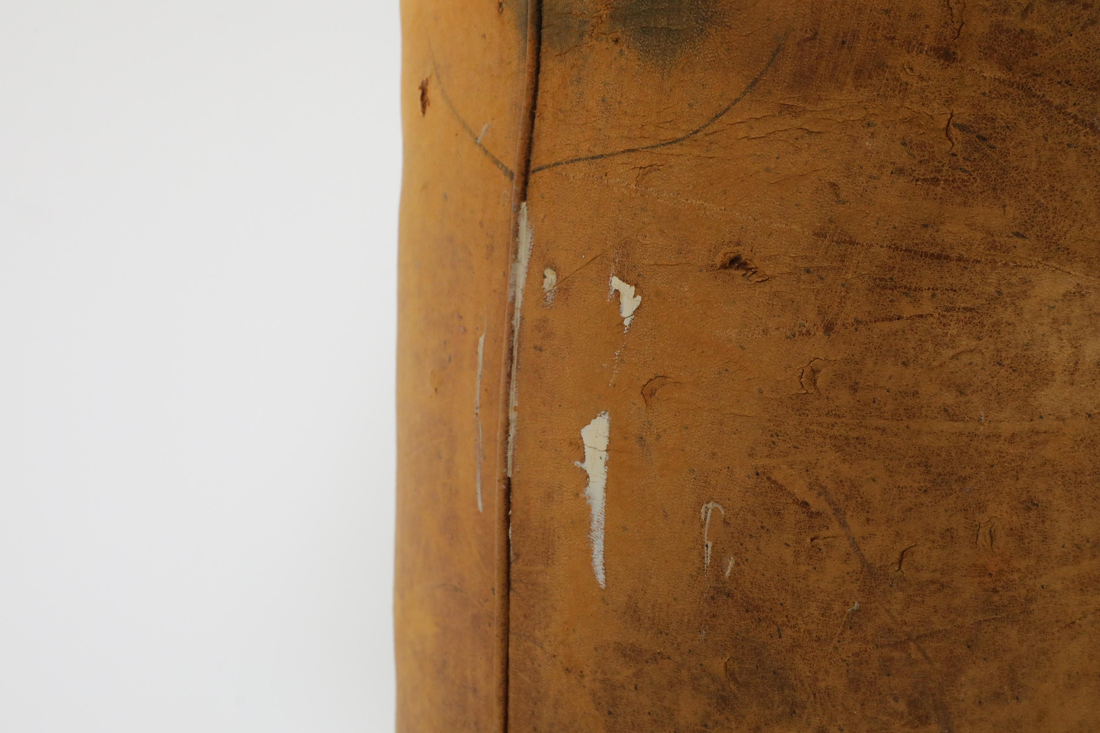 Vintage Natural Leather Punching Bag 5