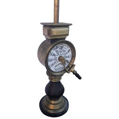 Englische nautische Tischlampe aus der Mitte des 20. Jahrhunderts