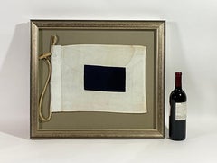 Vintage Nautical Signal Flag in Frame