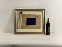 Vintage Nautical Signal Flag in Frame
