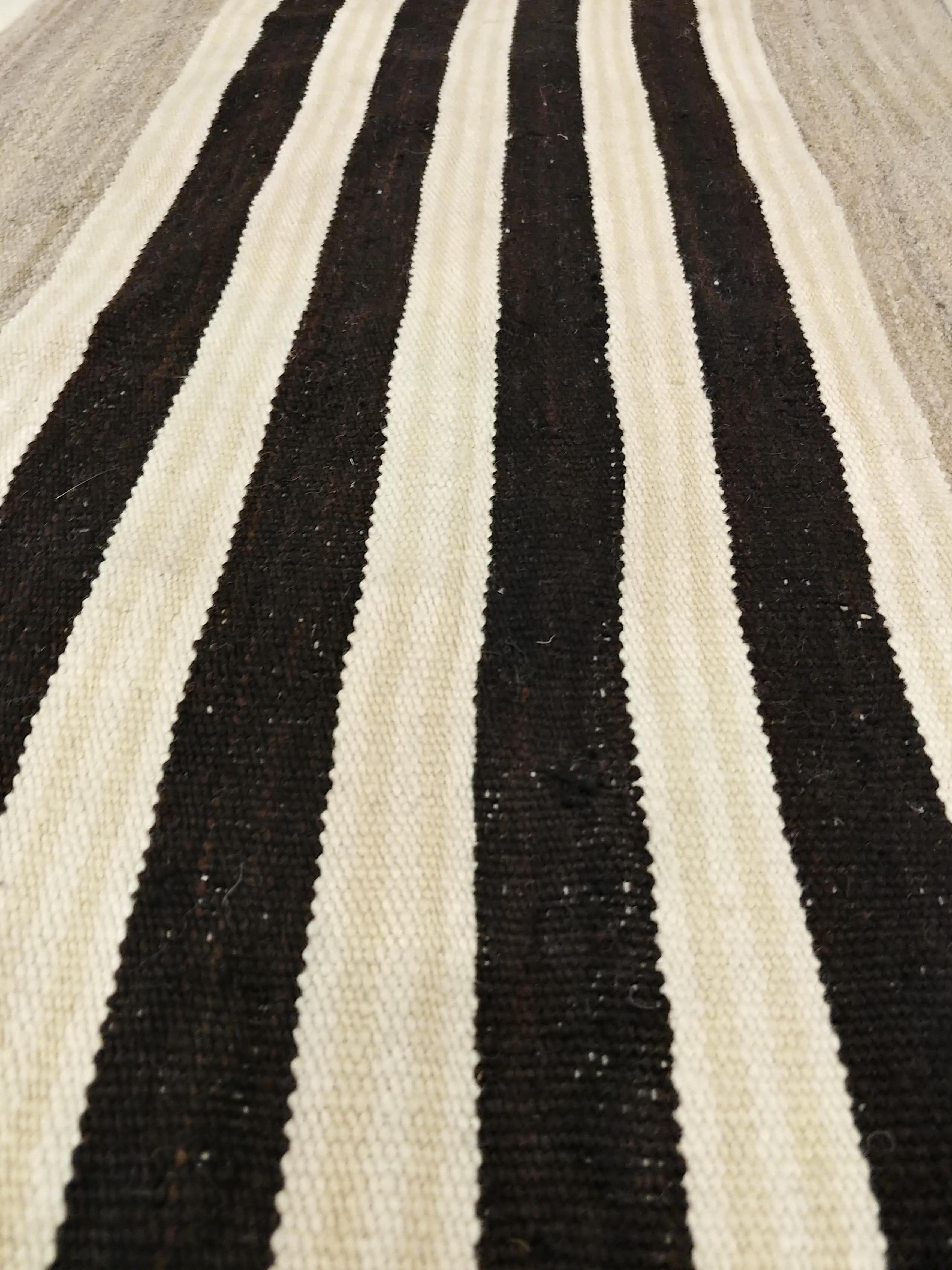 Vintage Navajo Carpet, Folk Rug, Handmade Wool, Beige, Gray, Brown, Neutral 1