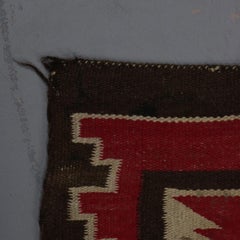 Vintage Navajo Germantown Wool Eyedazzler Rug, circa 1930