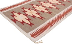 1930's Southwestern-Style Eye Dazzler Kilim Rug
