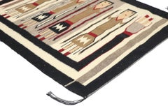 1930's Southwestern-Style Yeibichai-Figure Kilim Rug