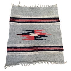 Vintage Navajo Native American Small Woven Rug Tapestry