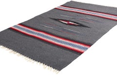 Vintage Southwestern style New Mexico Chimayo Blanket Rug