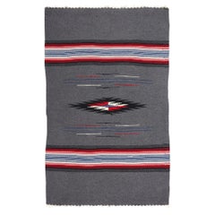Vintage Navajo New Mexico Chimayo Blanket Teppich