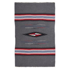 Vintage Navajo New Mexico Chimayo Blanket Rug