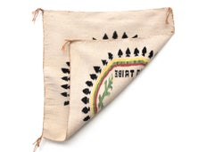Vintage Navajo Pictorial Weaving "Great Seal of the Navajo Tribe", circa 1945