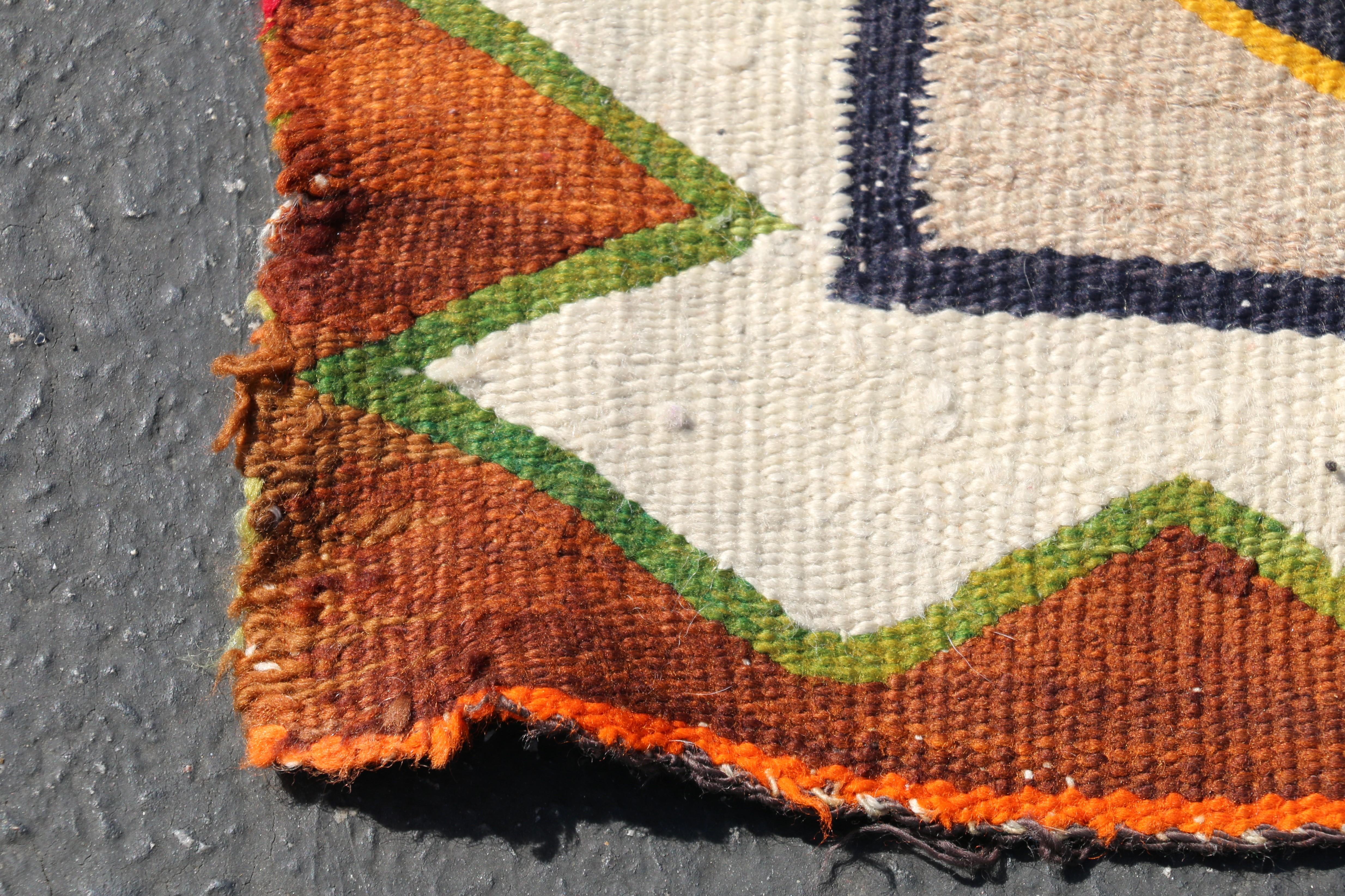 Tappeto Vintage Navajo 8' X 4'5 in vendita 8