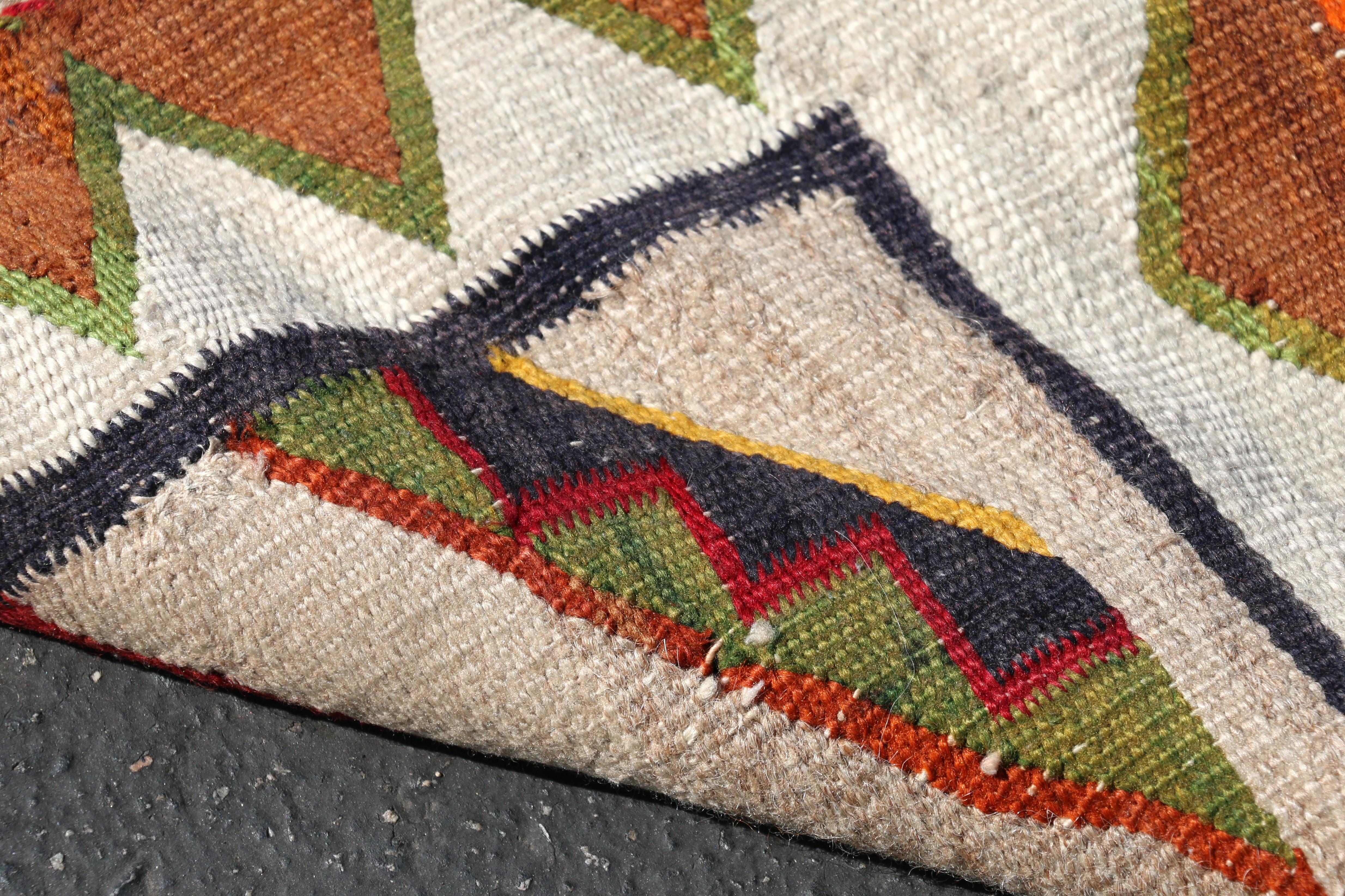 Tappeto Vintage Navajo 8' X 4'5 in vendita 10