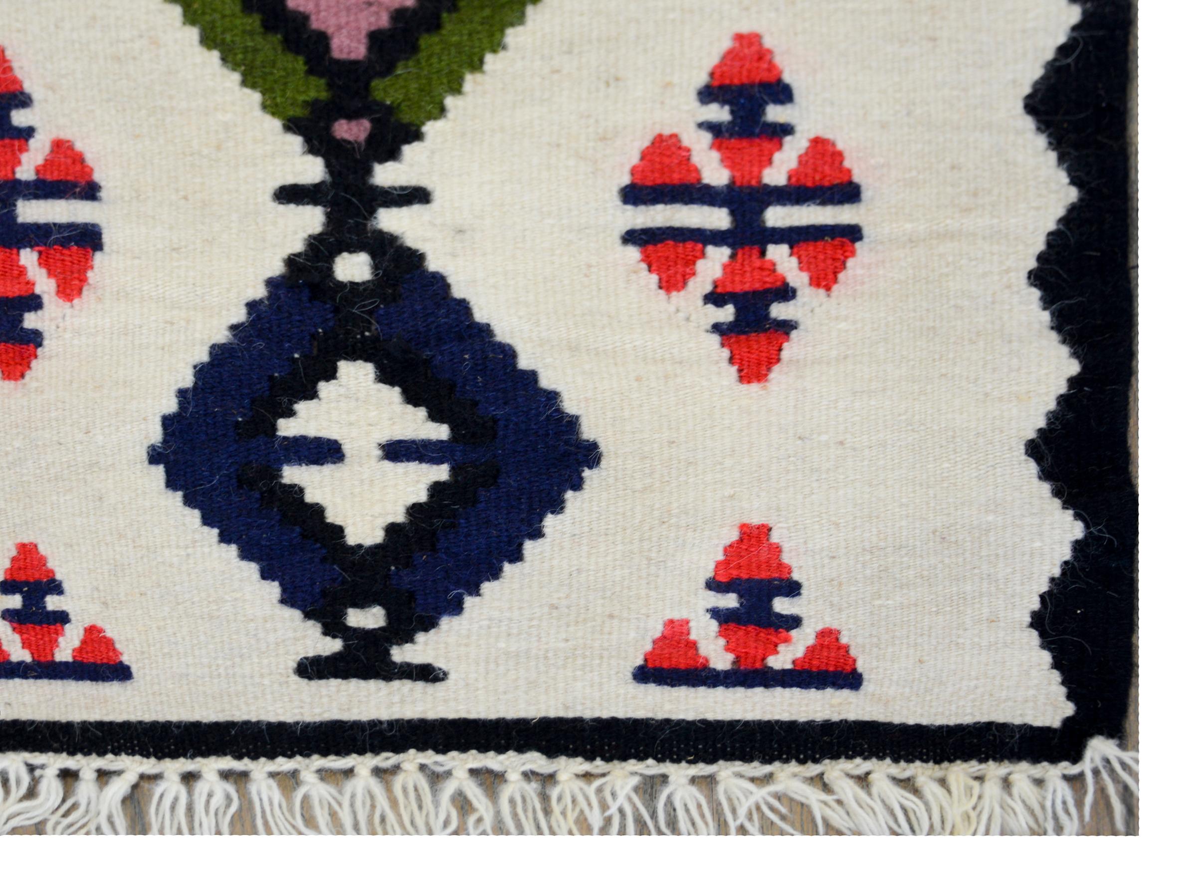 Vintage Navajo Rug For Sale 4