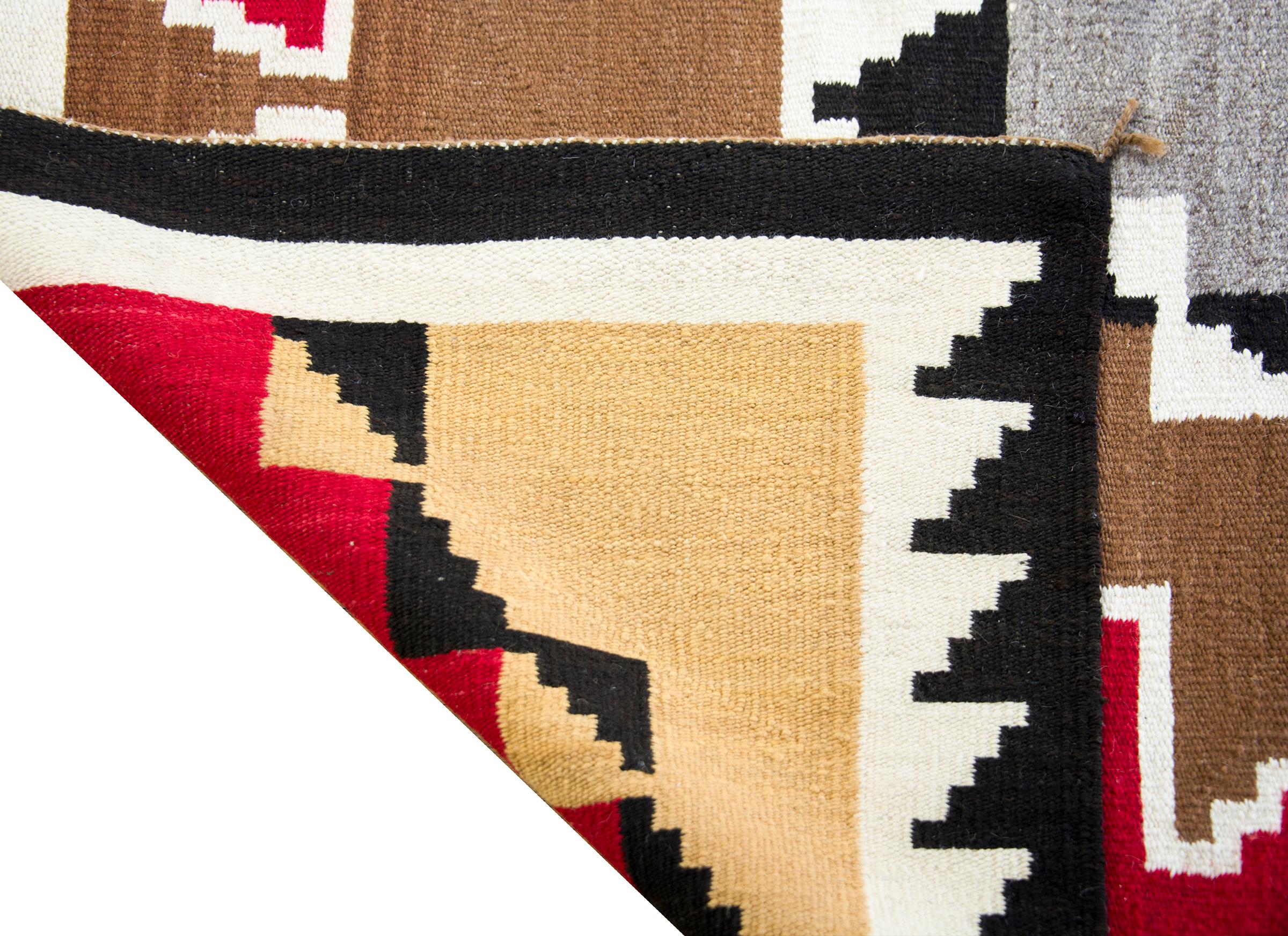 Vintage Navajo-Teppich im Angebot 4