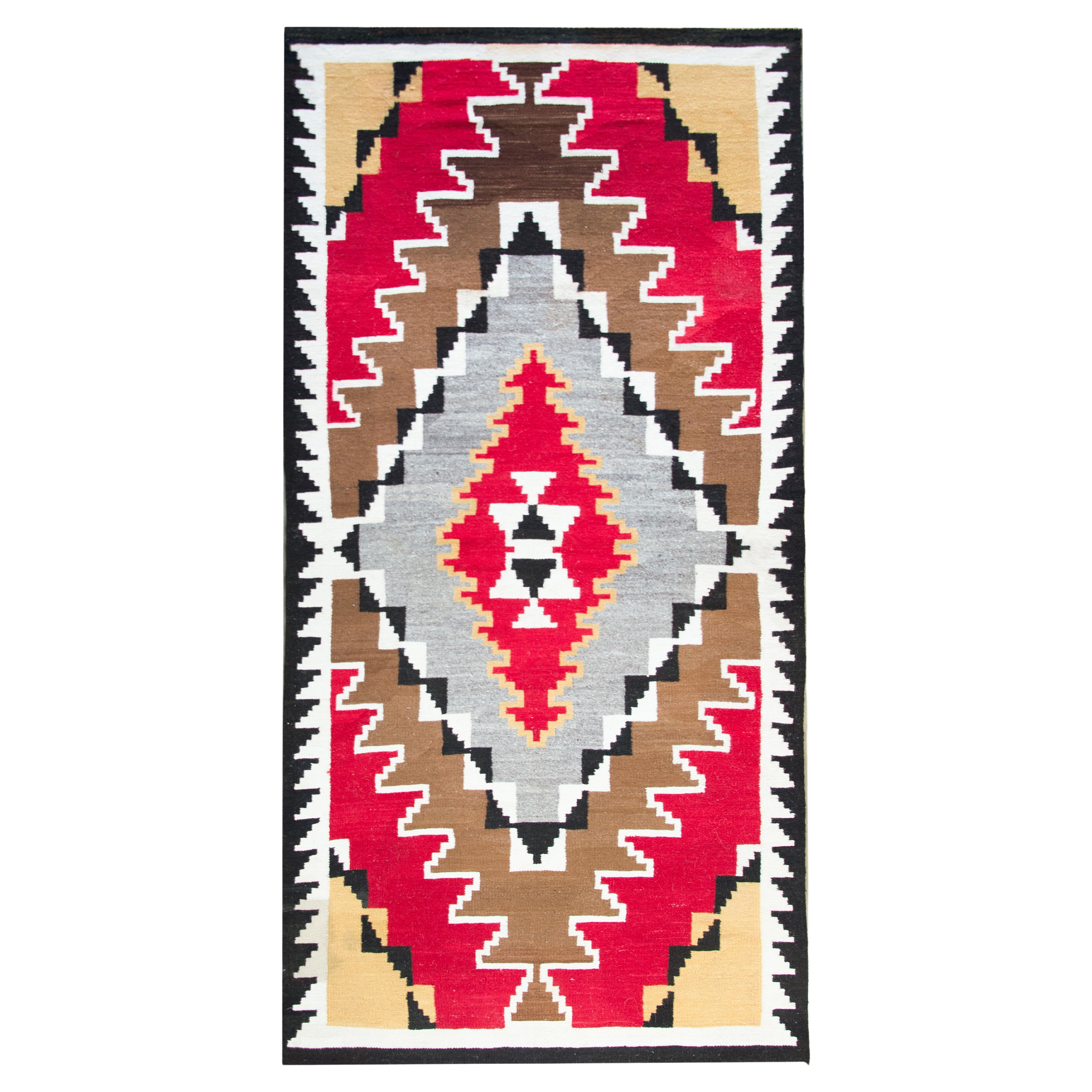 Vintage Navajo-Teppich im Angebot